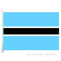 Bandera nacional de Botswana 100% poliéster 90 * 150 CM Bandera de Botswana